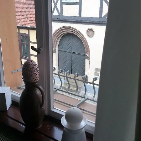 Im Kurfuerstlichen Zollamt Appartement Tangermünde Buitenkant foto